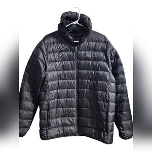 Eddie Bauer Men's CirrusLite Down Jacket, Black, Puffer, Hooded Size L